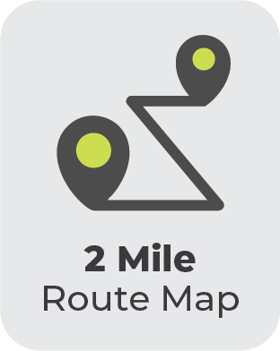 A black and yellow route mapDescription automatically generated